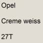 Preview: Opel, Creme weiss, 27T.